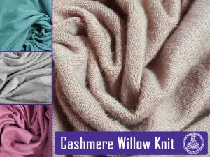 Cashmere Willow Knits Available from Fabric World George