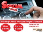 Vehicle Aircon Regas Special in George
