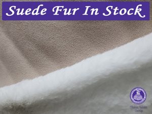 Suede Fur In Stock at Fabric World George