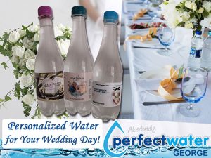 Supplier of Personalized Water for Weddings in George