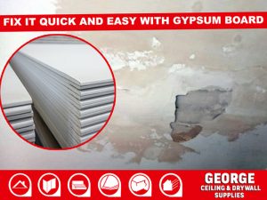 Gypsum Board at Great Prices in George