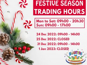 Blasters Mossel Bay Festive Season Trading Hours