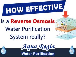 How effective is a Reserve Osmosis Water Purification System really?