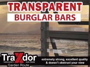 Transparent Burglar Bars Garden Route