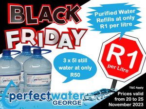 Black Friday Specials at Perfect Water George