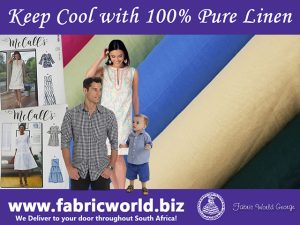 Keep Cool with 100% Pure Linen George