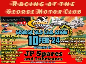2024 George Old Car Show Race at the George Motor Club