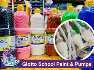 Giotto Washable School Paint and Pumps in George