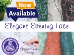 Elegant Evening Lace In Stock at Fabric World George