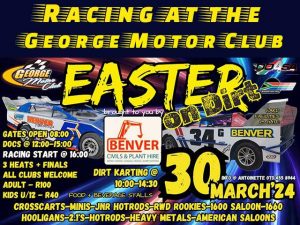 Easter on Dirt Racing at the George Motor Club