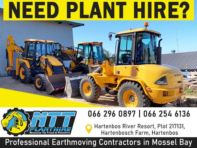 Need Plant Hire in Mossel Bay