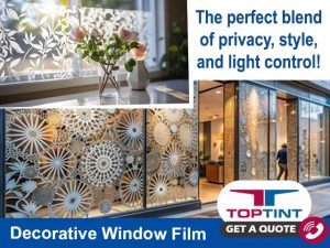 Decorative Window Film Applications in George