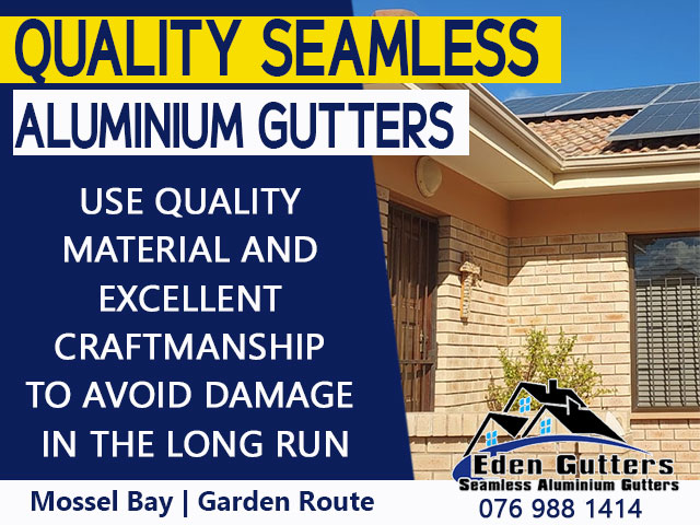 Aluminium Gutter Specialist in Mossel Bay