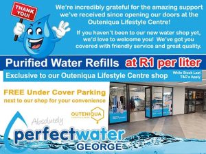 Thank You for Your Support from Perfect Water Outeniqua