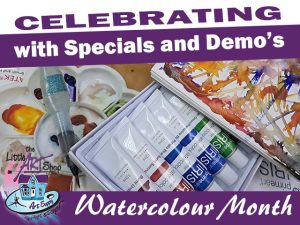 Watercolor Supplies and Demonstrations in George
