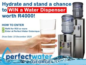 Win a Water Dispenser with Perfect Water George 