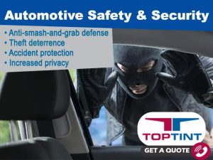 Automotive Safety and Security with Window Tinting in George