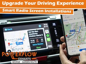 Smart Radio Screen Installations at Powerflow George