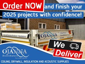 Ceiling and Drywall Supplies Delivered in George