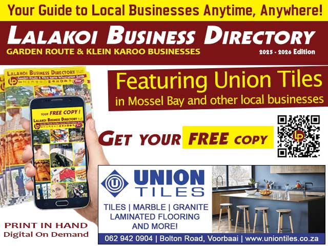 Union Tiles Mossel Bay is Featured in the Lalakoi Business Directory