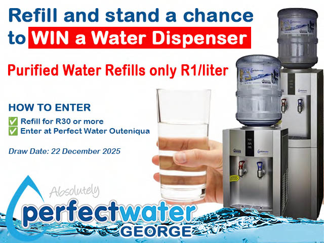 Refill and Win a Water Dispenser at Perfect Water George