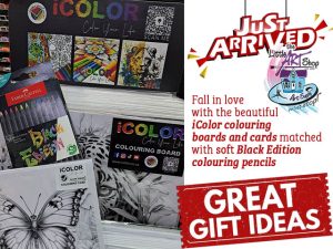 iColor Colouring Pencils, Boards and Cards in George